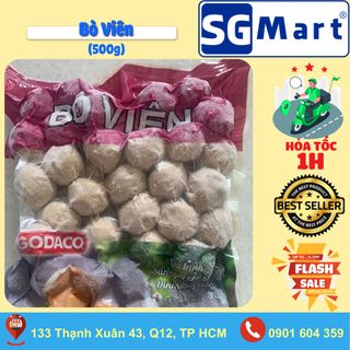 Bò Viên 500g - Chiên - Thả Lẩu Siêu Ngon [Ship Hỏa Tốc 1H HCM] giá sỉ