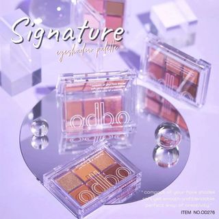 Bảng Phấn Mắt 6 Ô Odbo Signature Eyeshadow Palette OD276 Thái Lan - Chính hãng giá sỉ