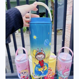 LY GIỮ NHIỆT 900ML CÓ QUAI XÁCH LABUBU