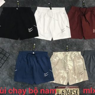 Quần đùi chạy bộ nam   Size: M.L.XL.XXL  Ri: 2222  Tách nửa ri được giá sỉ