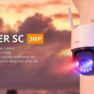 Camera Wifi iMOU Cruiser SC 2K 3MP IPC-K7FP-3H0WE, quay quét 360 độ