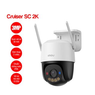 Camera Wifi iMOU Cruiser SC 2K 3MP IPC-K7FP-3H0WE, quay quét 360 độ