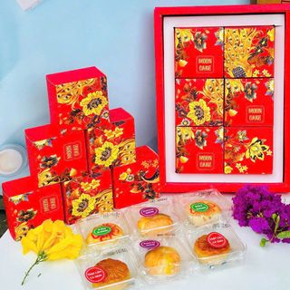 Bánh Trung Thu Moon Cake 6 Vị giá sỉ