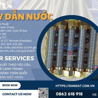 Dây Cấp Nước Inox Chịu Nhiệt, Dây dẫn nước inox, Dấy cấp nước bình nóng lạnh inox giá sỉ