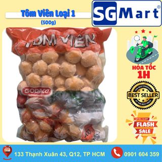 Tôm Viên Godaco Loại 1 500gram Dai Ngon Khó Cưỡng [Ship Hỏa Tốc 1H HCM] giá sỉ