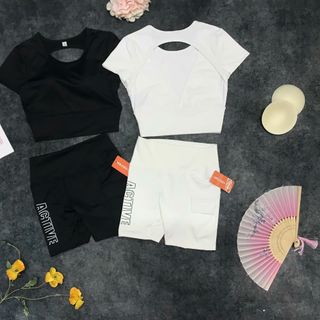 Set lỡ túi hộp croptop ( croptop 2 lớp ) Size: M.L.XL.XXL Ri: 2222 Tách nửa ri được