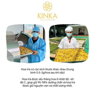 Set trà Phúc Duyên - Hoa trà hoa vàng Gia Lai Kinka