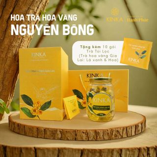 Set trà Phúc Duyên - Hoa trà hoa vàng Gia Lai Kinka giá sỉ