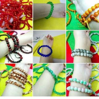 Vòng tay phong thủy 8 ly nhiều màu đẹp nè