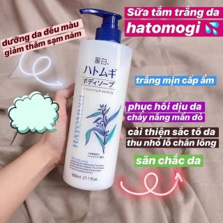 Sữa tắm Ý Dĩ chai vòi 800ml