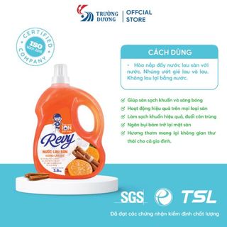 Khám Phá Sự Tươi Mát Với Nước Lau Sàn REVY - Hương Cam Quế