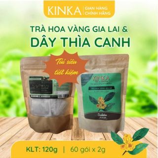 Trà Hoa Vàng Dây Thìa Canh Kinka - Giải Pháp Tự Nhiên Hỗ Trợ Tiểu Đường giá sỉ