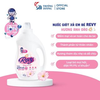 NƯỚC GIẶT XẢ REVY 2 TRONG 1 (Dành cho trẻ em) - HƯƠNG ANH ĐÀO - Giải Pháp Hoàn Hảo Cho Quần Áo Của Bé