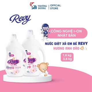 NƯỚC GIẶT XẢ REVY 2 TRONG 1 (Dành cho trẻ em) - HƯƠNG ANH ĐÀO - Giải Pháp Hoàn Hảo Cho Quần Áo Của Bé giá sỉ