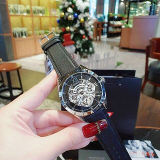 ĐỒNG HỒ NAM CAO CẤP GUE S DÂY DA MẶT CHONOGRAP 4