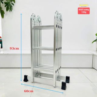 Thang xếp 4 đoạn chữ A cao 1m7 Sumika cao cấp