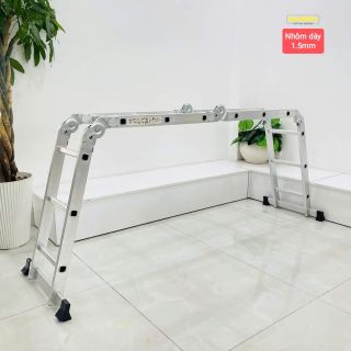 Thang xếp 4 đoạn chữ A cao 1m7 Sumika cao cấp