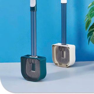 Chổi cọ silicon có bình chứa xà phòng