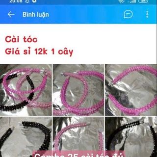 Cài tóc có hơn 100 mẫu cài tóc xinh giá sỉ