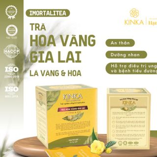 Trà Hoa Vàng Gia Lai Kinka - Trà Hộp Thượng Hạng, Thưởng Thức Vị Nguyên Xuân