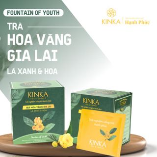 Trà Hoa Vàng Gia Lai Kinka - Trà Hộp Thượng Hạng, Thưởng Thức Vị Nguyên Xuân