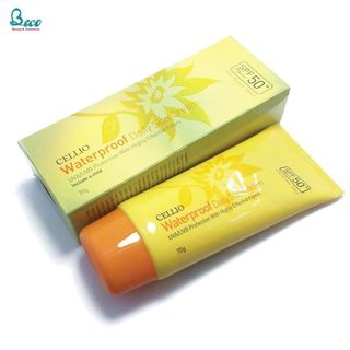 Kem chống nắng Cellio Waterproof Daily Sun Cream SPF50+/PA+++  70g giá sỉ