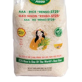 GẠO NGON "RENSO-ST25" - 2KG/BAO - 10 BAO/THÙNG giá sỉ