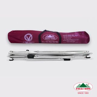 (HÀNG CAO CẤP) Khung Võng Xếp gọn THÁI SƠN - Ống Tròn phi 32 Inox 201 - bán chạy nhất 2024