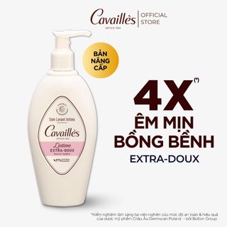 Dung Dịch Vệ Sinh 4X Êm Mịn Dịu Nhẹ, Giảm kích ứng CAVAILLÈS Extra-doux | Cho Da Siêu Nhạy Cảm 250ml giá sỉ