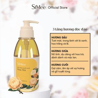 Sữa Tắm Nước Hoa SIMEE - Dưỡng Ẩm Và Thể Hiện Nét Quyến Rũ Của Phái Đẹp (480ML)