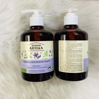 Dung Dịch Vệ Sinh Phụ Nữ Zelenaya Apteka Tím Thô Xơ 370ml