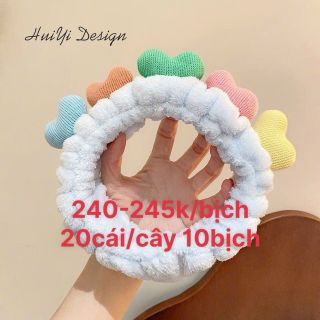 Băng đô sét có bòm(lốc 20cái) có ghi trên sản phẩm