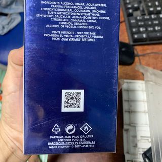 Nước hoa Jean Paul Gau ltier Le Male In The Navy EDT Intense 125ml