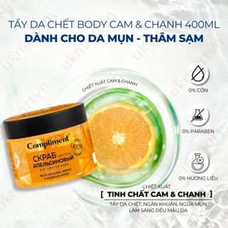 Tẩy da chết body Compliment 400ml (CAM)