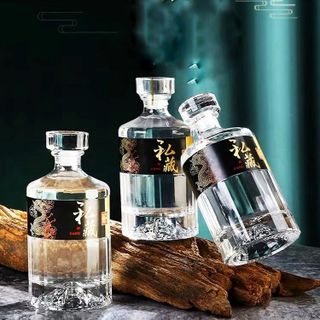Vỏ chai Hibiki 500ml nút thủy tinh đặc kèm màng co nhiệt