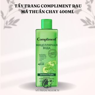 Tẩy trang Compliment RAU MÁ thuần chay 400ml giá sỉ