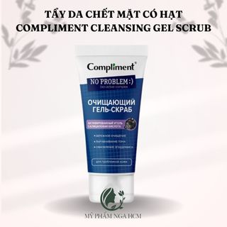 Tẩy da chết mặt có hạt Compliment No Problem Cleansing Gel Scrub 150ml (vạch tím) giá sỉ