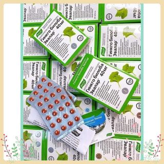 Viên uống bổ não evalar ginkgo biloba rau má nga (40 viên)