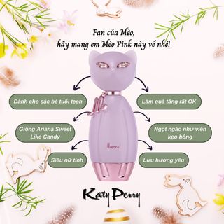 Nước hoa phái nữ con mèo hồng Katy Perry Eau De Parfum Meow