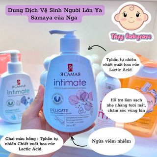 Dung dịch vệ sinh Ya samaya R Tôi là Nhất 265ml (Hồng SENSITIVE) viêm nặng, khí hư