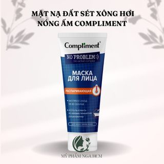 Mặt nạ đất sét xông hơi nóng ấm Compliment No Problem Steaming Face Mask 80ml giảm mụn sáng da giá sỉ