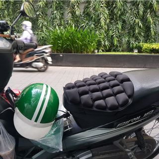 Đệm Lót Yên Xe Máy Bơm Hơi Đàn Hồi