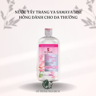 Tẩy trang YA SAMAYA 600ml chiết xuất hoa hồng cho da khô, nhạy cảm (HỒNG) giá sỉ