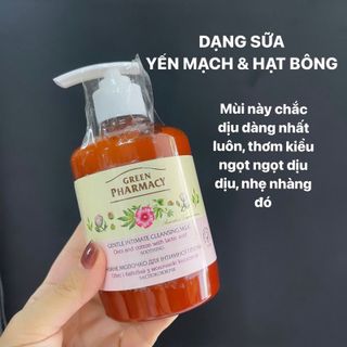 Dung Dịch Vệ Sinh Phụ Nữ Zelenaya Apteka Cây Bông (Dạng Sữa) 370ml