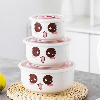 Set 3 Bát Sứ Chipi (Thùng 20 Bộ) giá sỉ