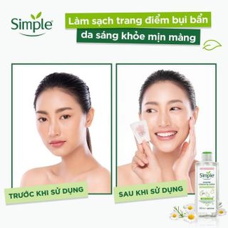 Nước Tẩy Trang Simple Micellar Water 200ml