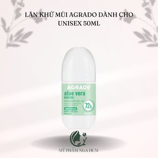 Lăn khử mùi Agrado Lô hội (xanh lá) unisex cho cả nam & nữ giá sỉ