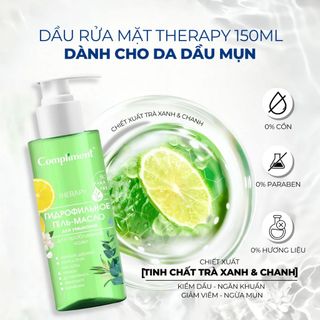 Gel rửa mặt OIL COMPLIMENT Xanh Lá, giảm mụn sạch sâu, phù hợp da dầu mụn, dễ mụn (DẠNG VÒI)