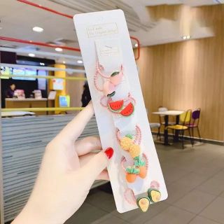 Dây buộc tóc phong cách Hàn Quốc đáng yêu cho bé gái (sét 10 dây)