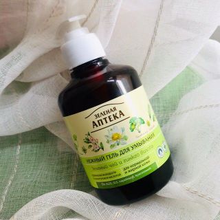 Gel rửa mặt Zelenaya Apteka chiết xuất Trà xanh và Lá bạch quả 270ml - Dành cho da thường & da dầu